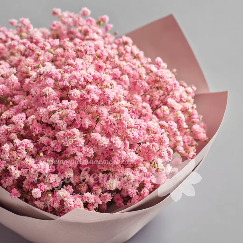 Монобукет из гипсофилы &laquo;Ажурный комплимент&raquo;