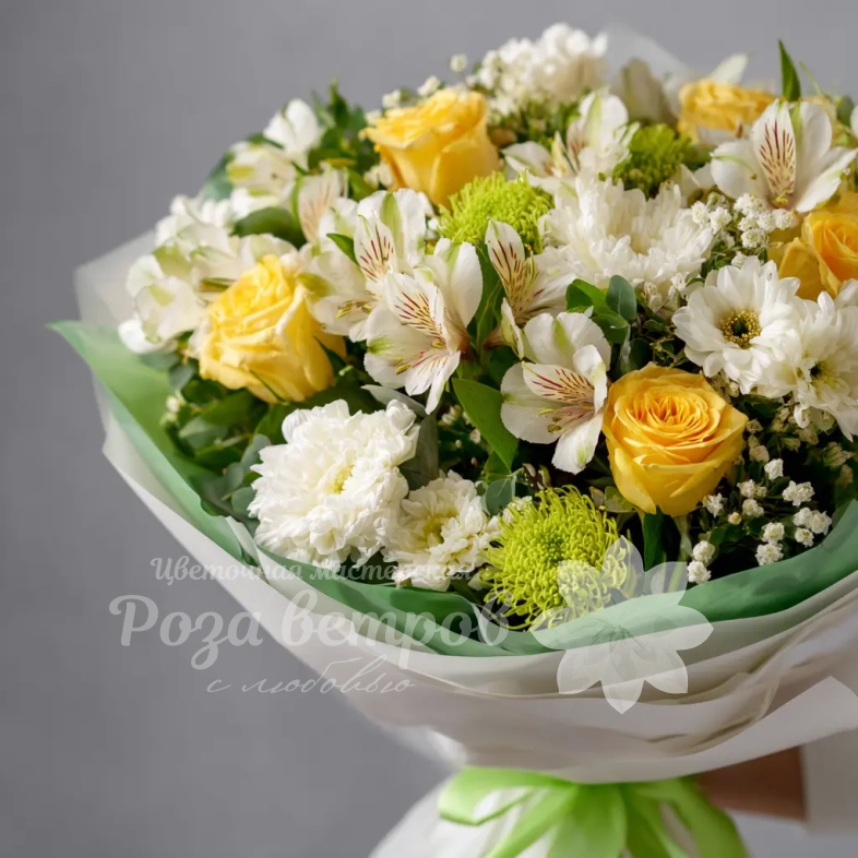 Букет с альстромериями &laquo;Мелодия лета&raquo;
