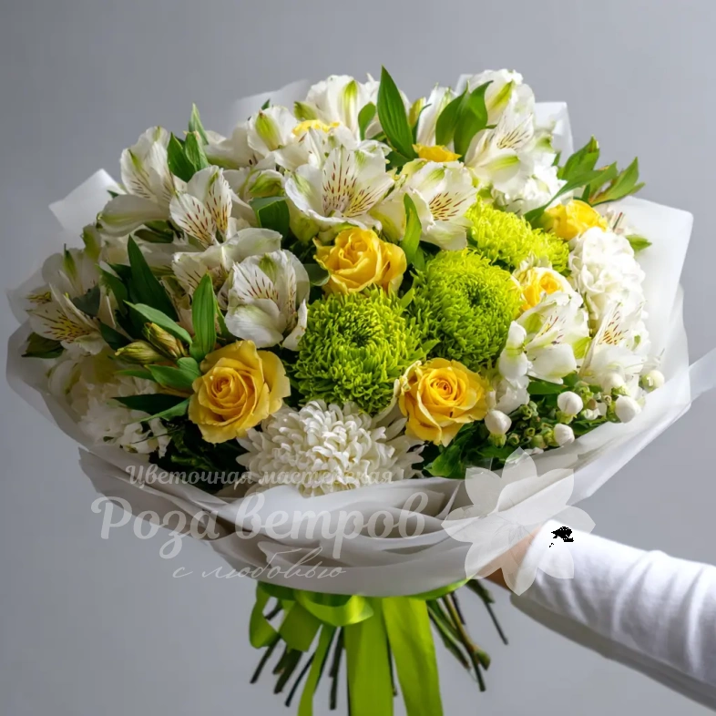 Букет с альстромериями &laquo;Мелодия лета&raquo;