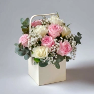 Композиция в сумочке &laquo;Сладкий сюрприз&raquo; 0