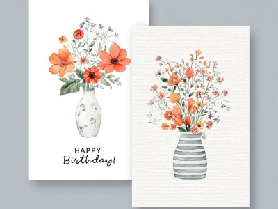 Открытка «С Днем Рождения»