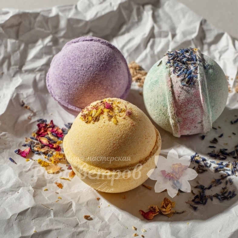 Бомбочка для ванны &laquo;Восточный цветок&raquo;