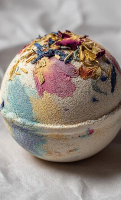 Бомбочка для ванны «Восточный цветок»