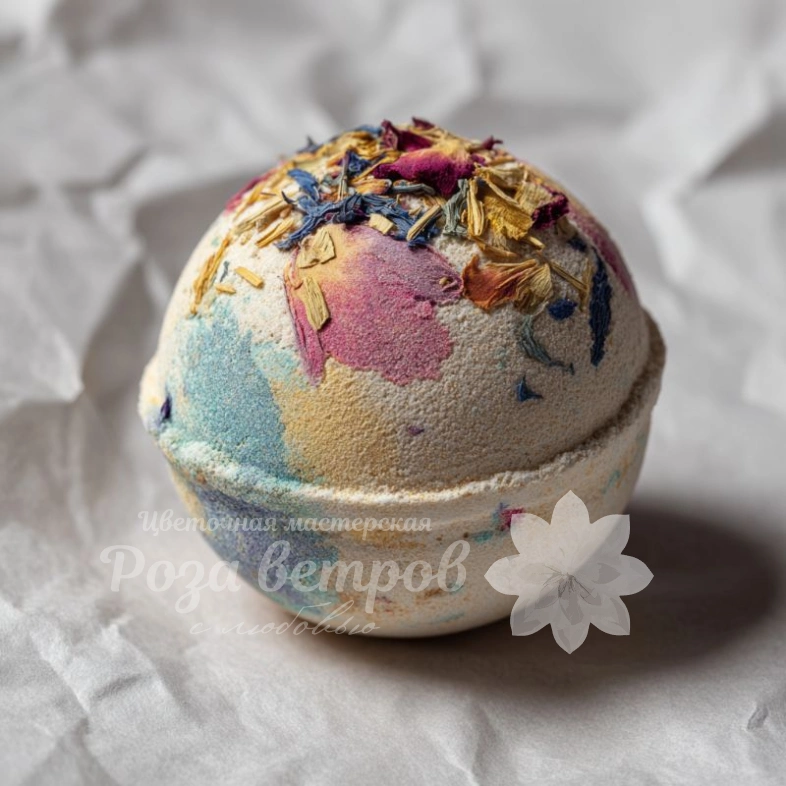 Бомбочка для ванны &laquo;Восточный цветок&raquo;