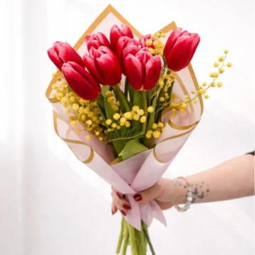 Тюльпаны с изюминкой