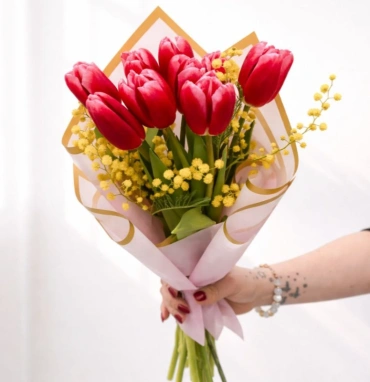 Тюльпаны с изюминкой