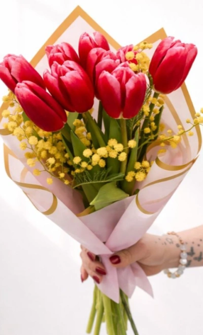 Тюльпаны с изюминкой