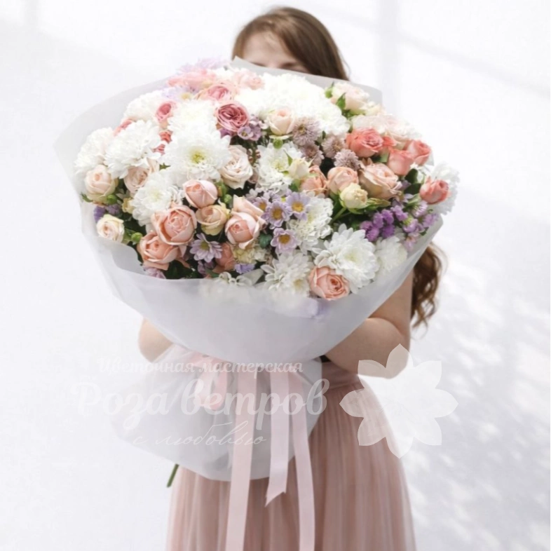 Нежное облако цветов