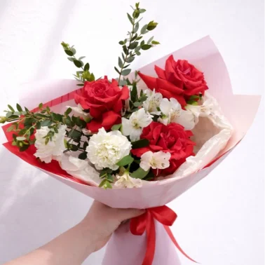 Букет «Огненный акцент»