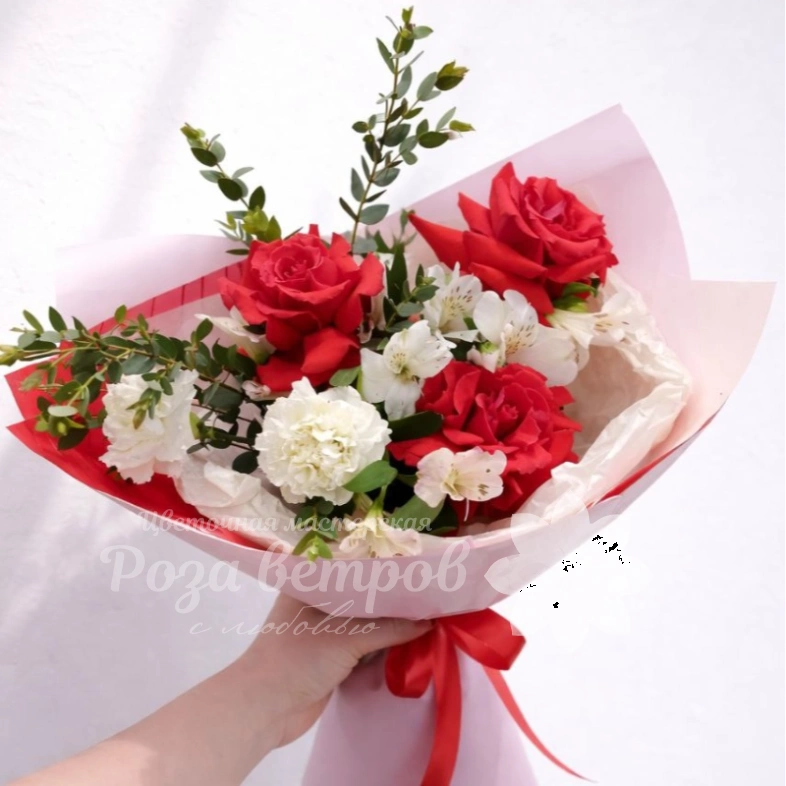 Букет &laquo;Огненный акцент&raquo;