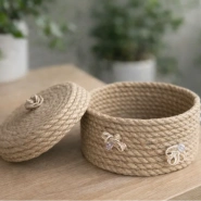 Шкатулка из джута 0