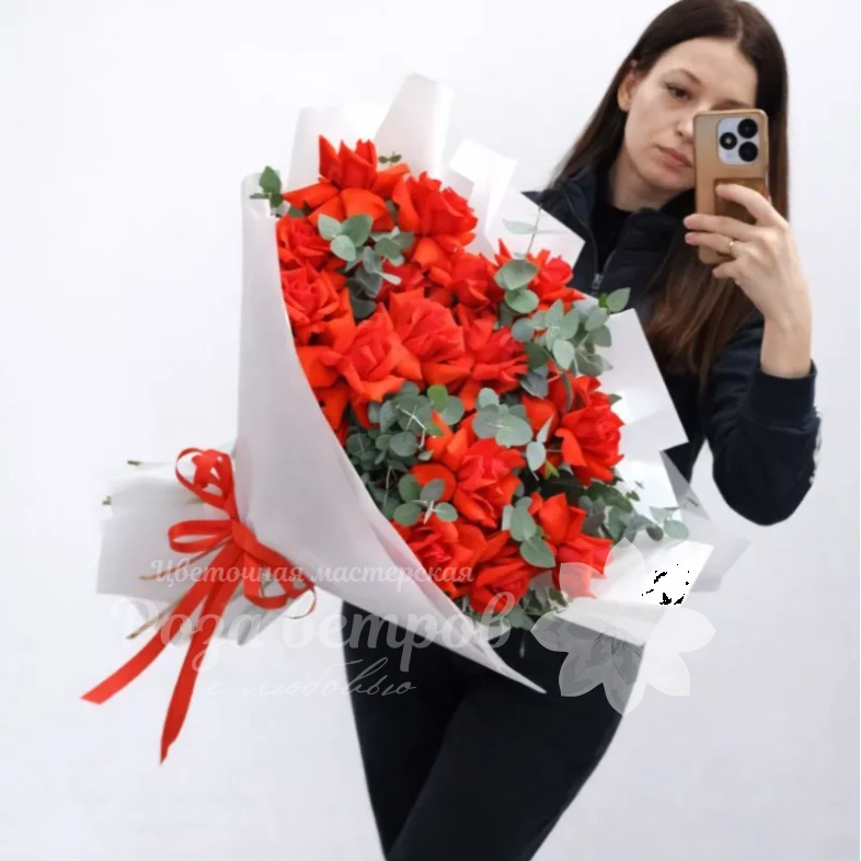 Огненный букет любви