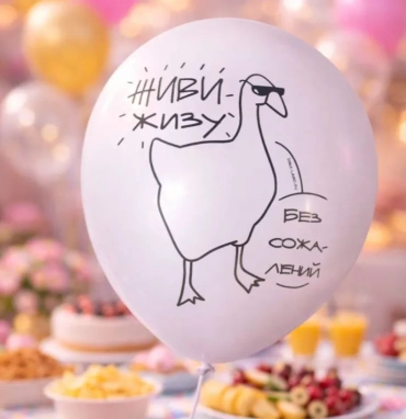 Воздушный шар «Живи жизу»