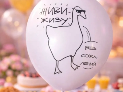 Воздушный шар «Живи жизу»