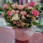 Розовый букет невесты 0