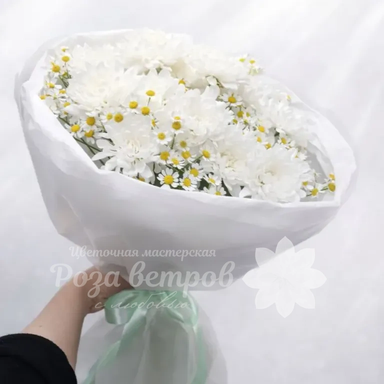 Нежное облако ромашек