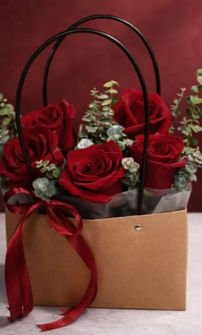 Сумочка крафт