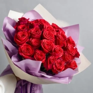 Красные розы &laquo;Чувства без слов&raquo; 0